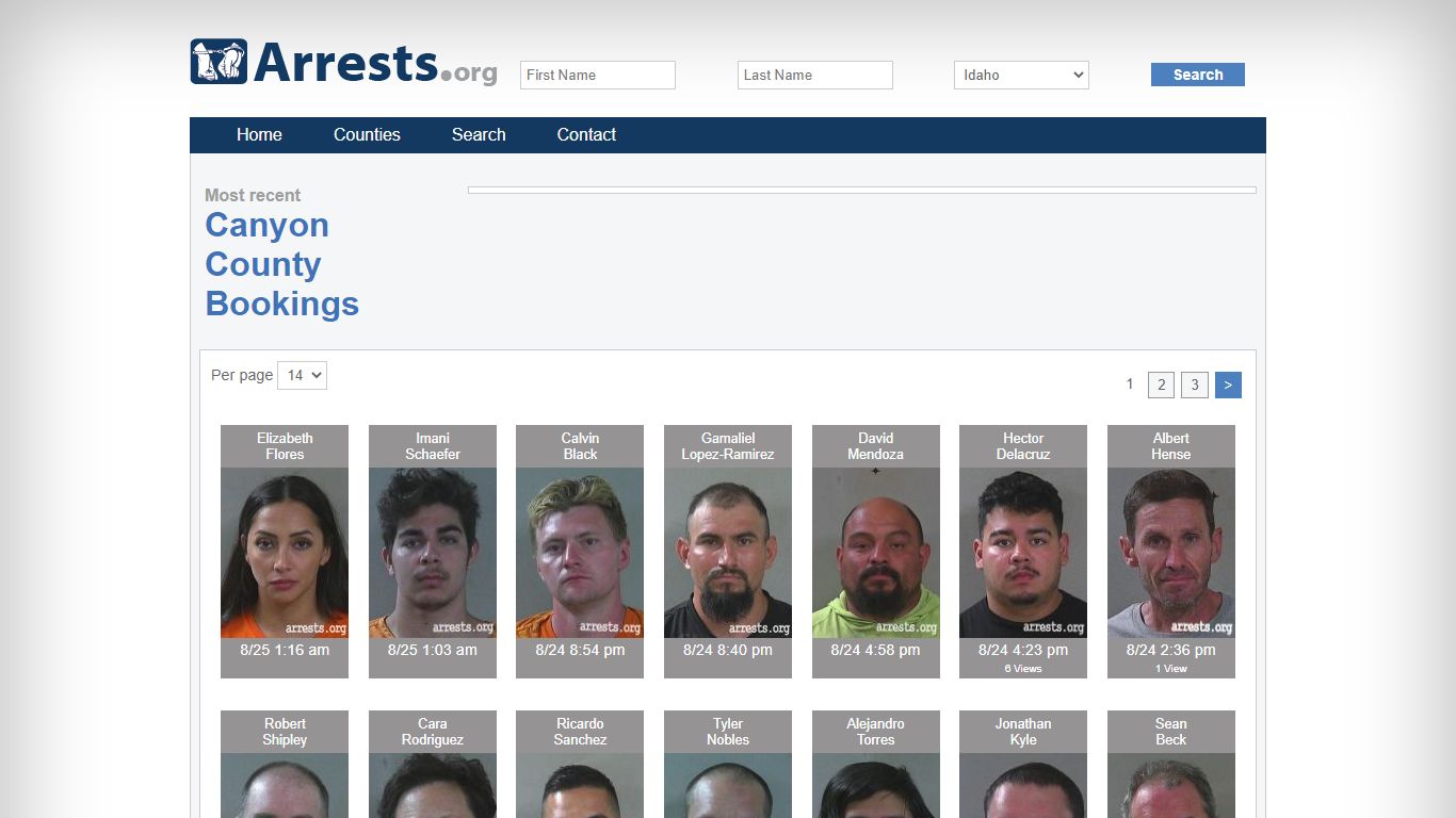 Canyon County Arrests and Inmate Search